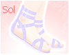 !S_Kawaii purple sandal