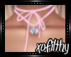 |xo| 🤍 Choker Pink