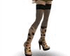 leopard length boot