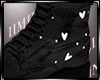 Valentine's Black Boots