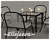 Lux Deck Table Chair Set