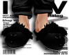 Iv-Poodle Slippers M