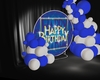 Ballon Birthday Blue