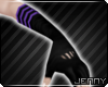 *J Kitty Purple Gloves