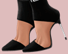 E* Elegant Black Boots