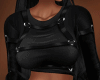 Leather w/ straps Top