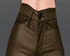 brown leather Pants