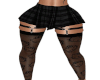 W! Black Emo Skirt