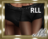 Wisp Black Shorts RLL