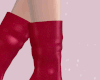 Red Ankle Boot