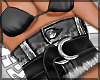 E* Gray Denim Add Corset
