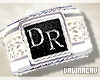 [DJ] D R Signet Ring