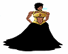 Gown Black/Gold