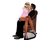 Ivory Kissing Chair