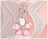 $K Cute Flower Earrings