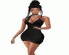 Robe Noire Sexy Courte
