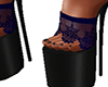 violet heels