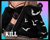 Halloween Jacket Bat Whi