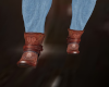 (CS) Leather Brown Boot