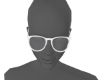 [MM] Round Glasses White
