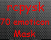 Popup 70 Emoticon Mask