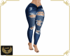 NJ] Open-Ripped Jeans