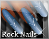 ROCK Elegant Nails Blue