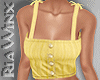 Lemon Button Bows Top