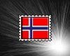 NORWAY FLAG STAMP*