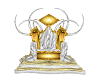White Gold Single Throne
