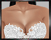 E* White Lace Bra