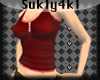 Suk1 TankTop Crimson
