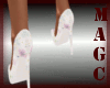 White design heels