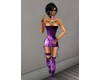 sexy outfit purple