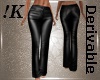 !K! Leather Flare Pant