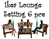 6pce Ikea Lounge Setting