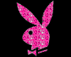 LL~Sticker Playboy Pink