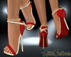 Red & Gold Heels <3