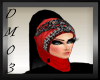 Red,Black,Hijab