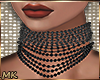 MK Black Queen Necklace