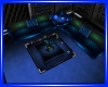 Blue Club Sofa