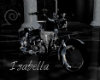 Custom Silver Motorcycle
