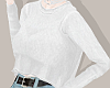 ✔ White Sweater