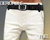 Mel-White Suit Pants