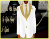 MF Gold White DressSuit