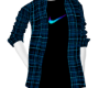 Long Shorts Outfit Blue