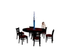 *L* table with chairs