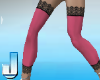 Burlesque Stocking -Pink