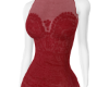 silk red dress
