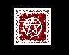 red wiccan stamp